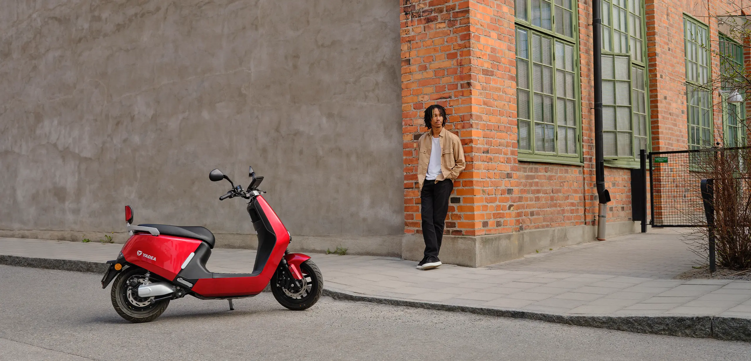 Yadea G5 Elmoped, bäst-i-test, visar på bra kvalitet
