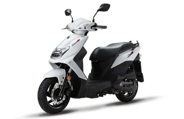 moped Sym orbit III white