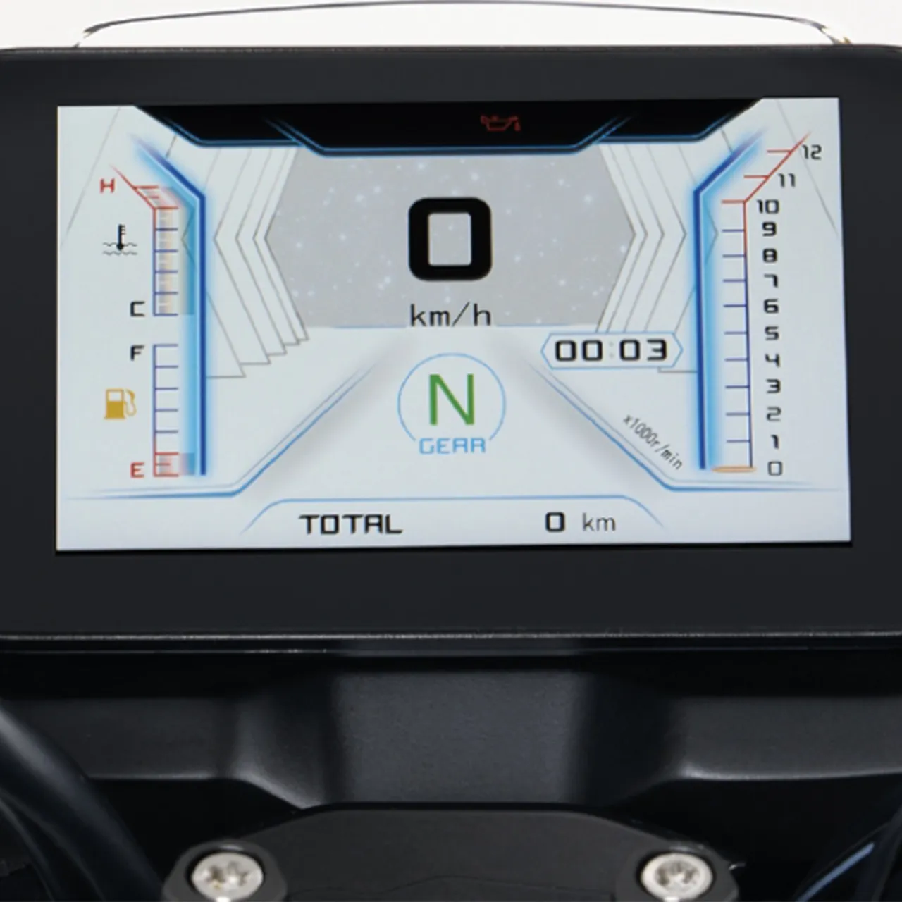 Rieju Xplora 707 TFT-skärm