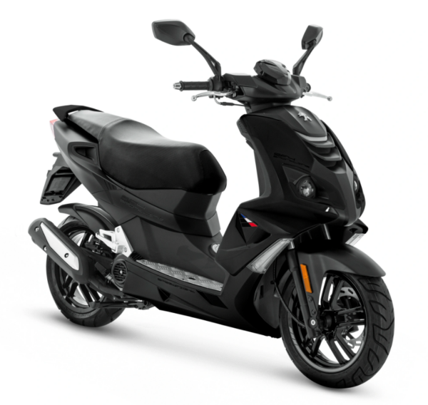 Peugeot Speedfight Sportline 4-takt, Mattsvart